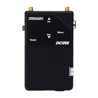 Zaxcom DCiRX, receptor UHF