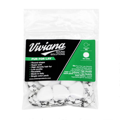 Viviana FUR FOR LAV, antiviento redondo WH